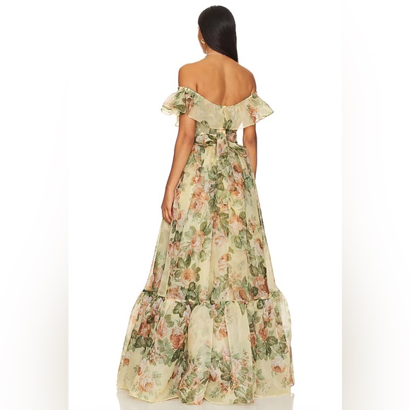 Selkie The Romance Novel Dress in Butter Rose - Picture 6 of 11